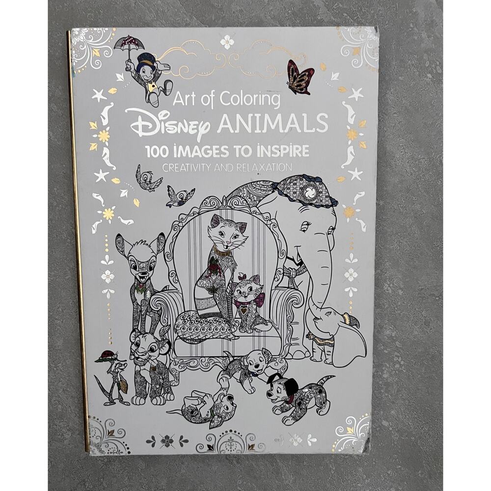 Art of Coloring: Disney Animals: 100 Images to Inspire Creativity and Relaxation